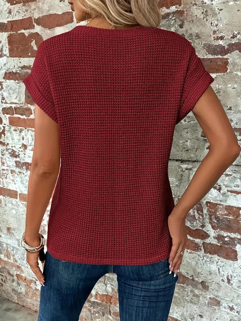 Damen T-Shirt Regular Fit Freizeit Modisch
