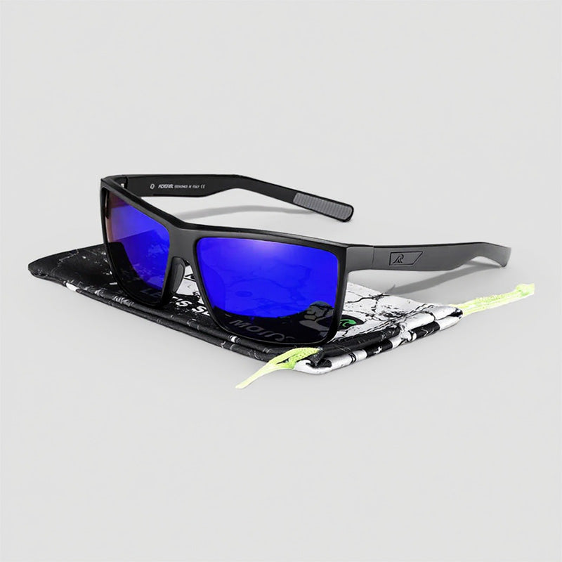 Sportsonnenbrille für Herren mit polarisierten Gläsern