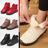 Hohe Damenschuhe Warm Gefüttert Winter Rutschfest