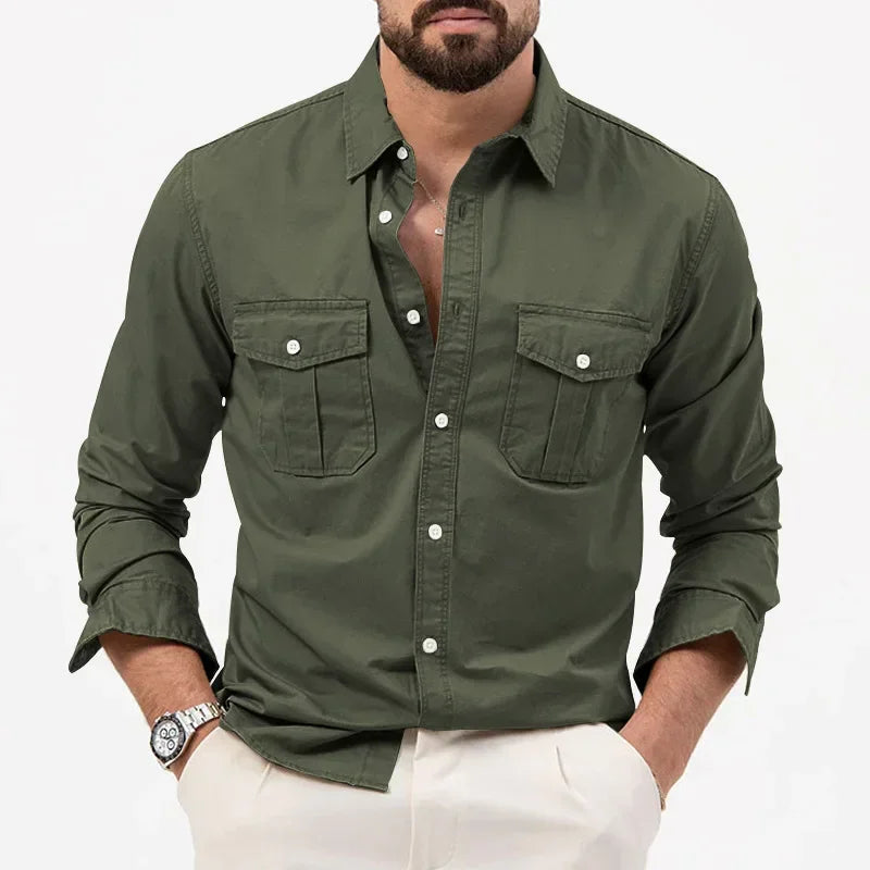 Atmungsaktives Herren Hemd für Outdoor-Aktivitäten im Casual Stil 2