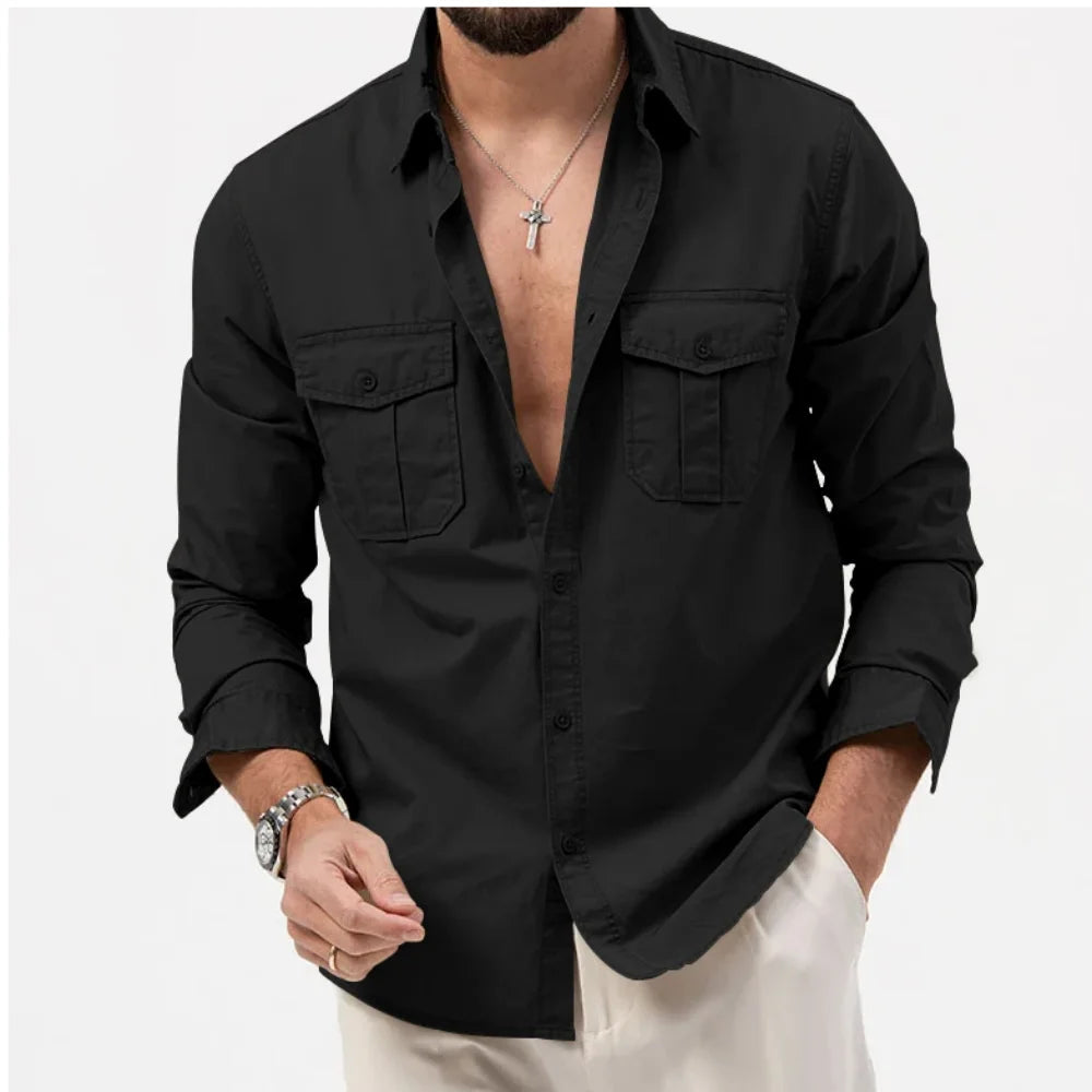 Atmungsaktives Herren Hemd für Outdoor-Aktivitäten im Casual Stil 4
