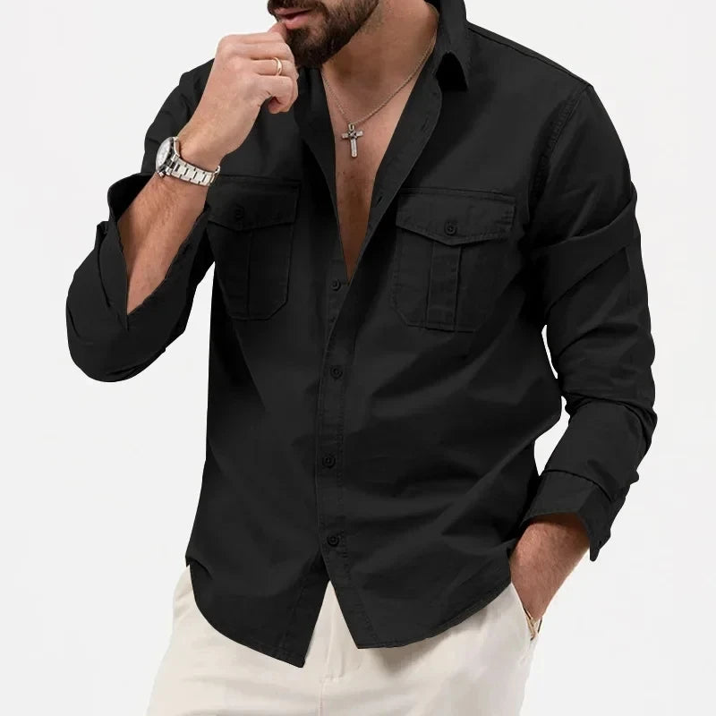 Atmungsaktives Herren Hemd für Outdoor-Aktivitäten im Casual Stil 5