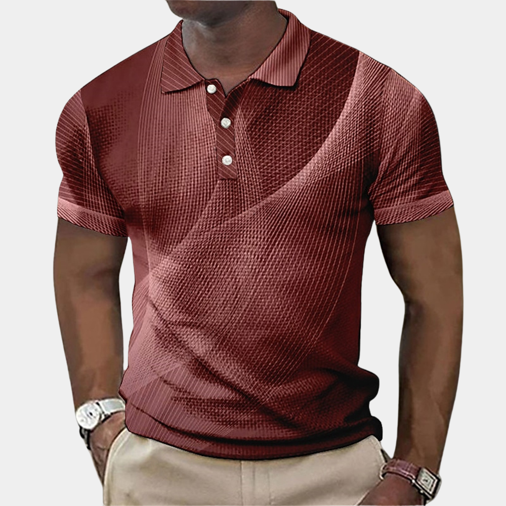 Atmungsaktives Herren Poloshirt im klassischen Schnitt für den Sommer