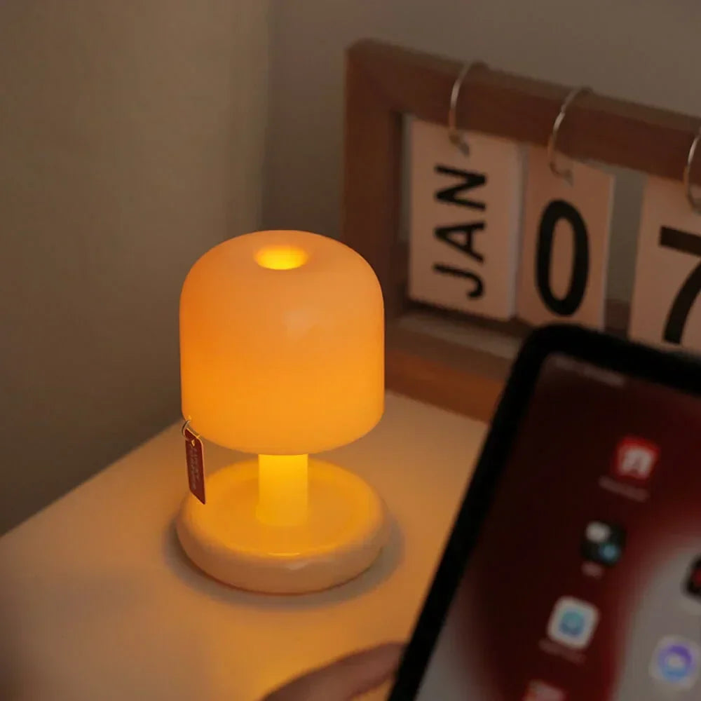 Kabellampe Warmlicht Ambiente LED USB Wiederaufladbar Raumdeko
