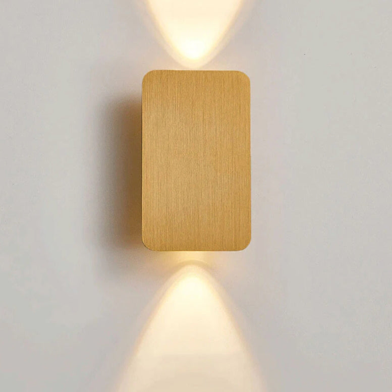 LED-Wandleuchte Minimalistisch Rechteckig Skandinavisch Wohnzimmer