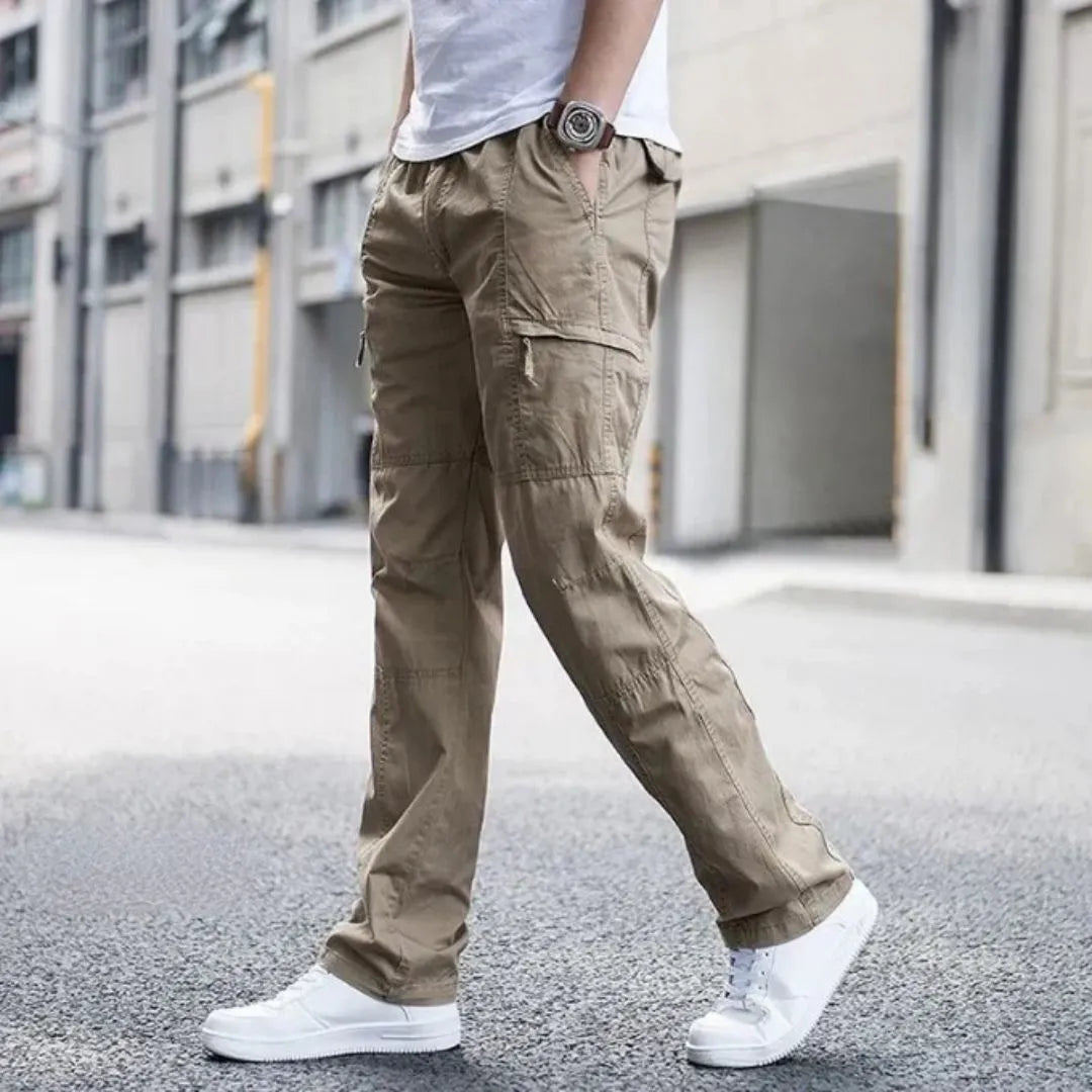 Cargo-Hosen für Herren mit 4-Wege-Stretch und bequemer Passform
