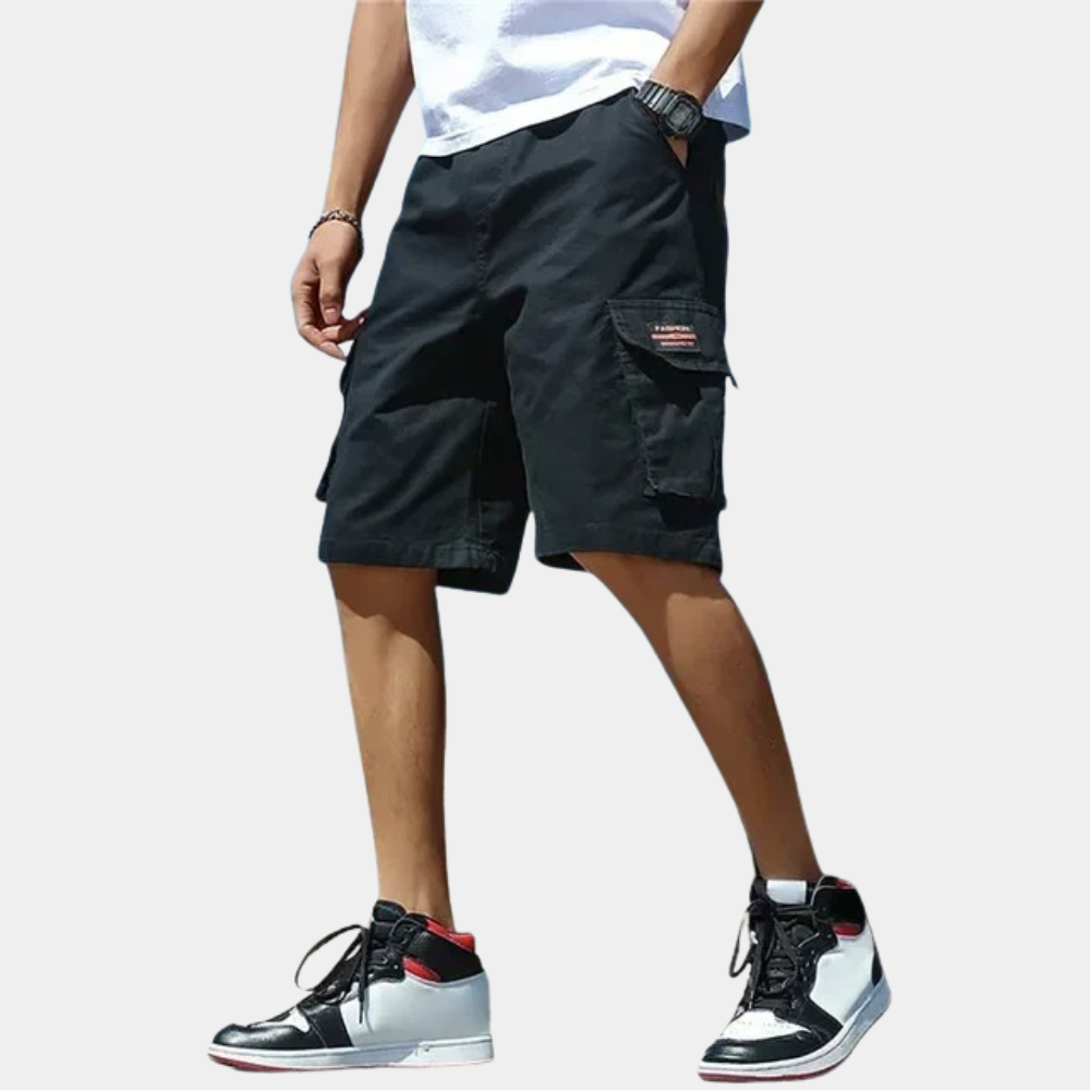 Herren Cargo Shorts Regular Fit Freizeit mit praktischen Taschen