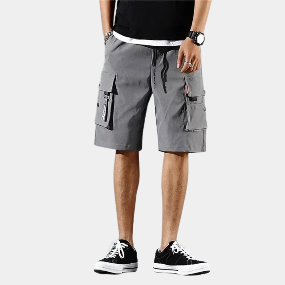 Herren Cargo Shorts Regular Fit Freizeit mit praktischen Taschen