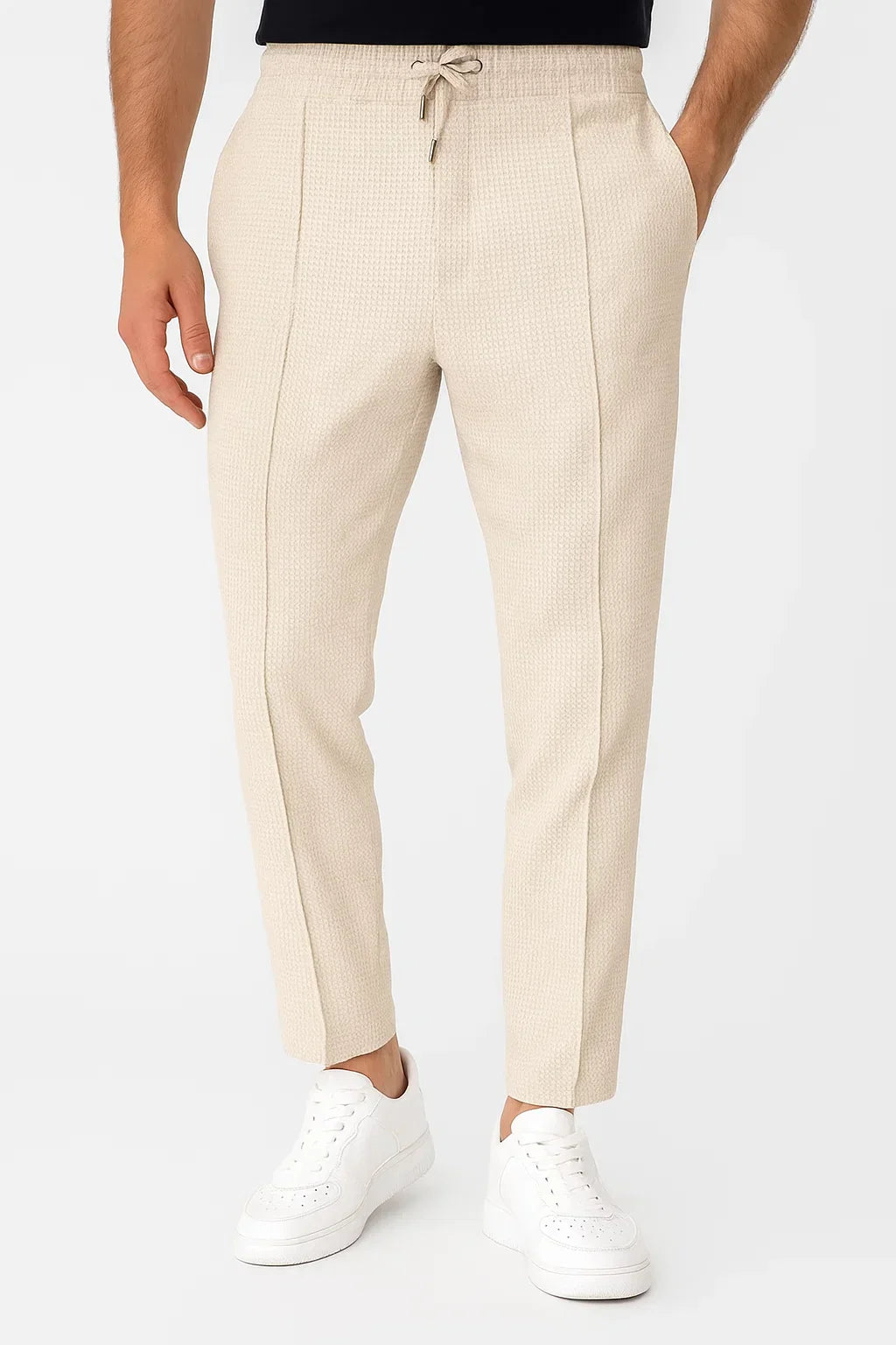 Herren Slim Fit Jogginghose Freizeit mit strukturierter Oberfläche