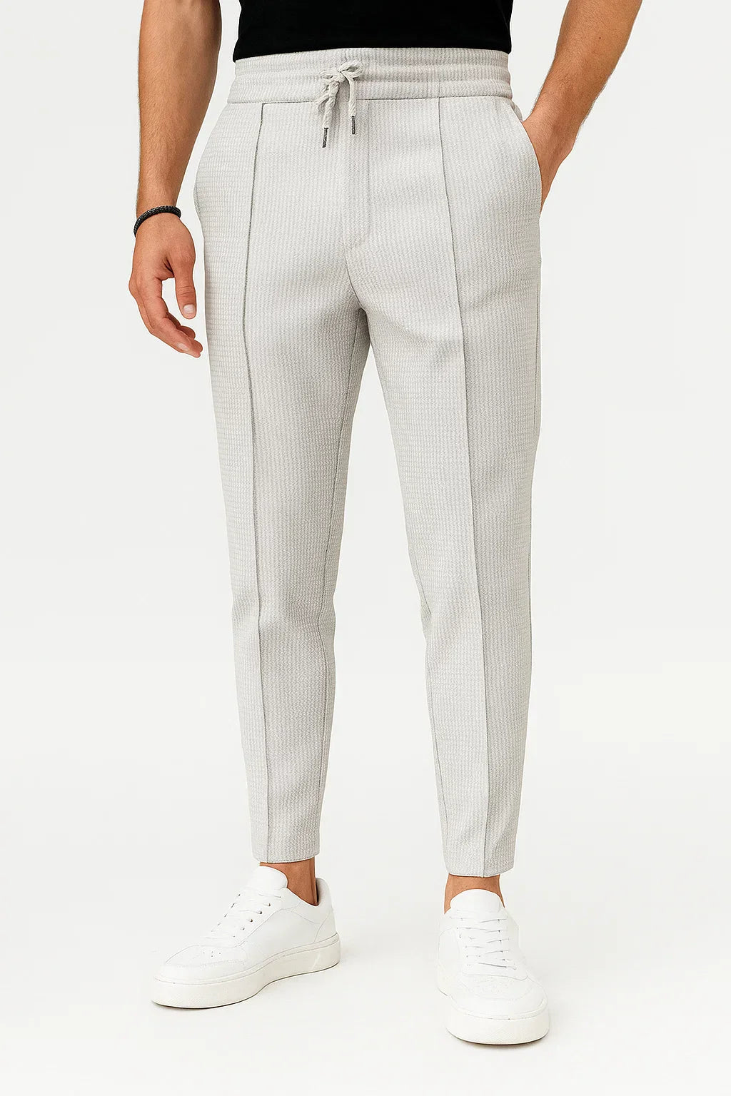 Herren Slim Fit Jogginghose Freizeit mit strukturierter Oberfläche