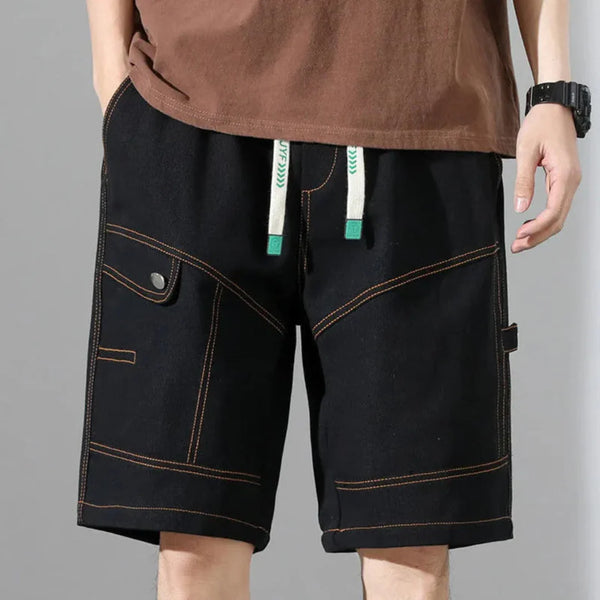 Cargo Shorts für Herren im lässigen Stil mit verstellbarem Bund