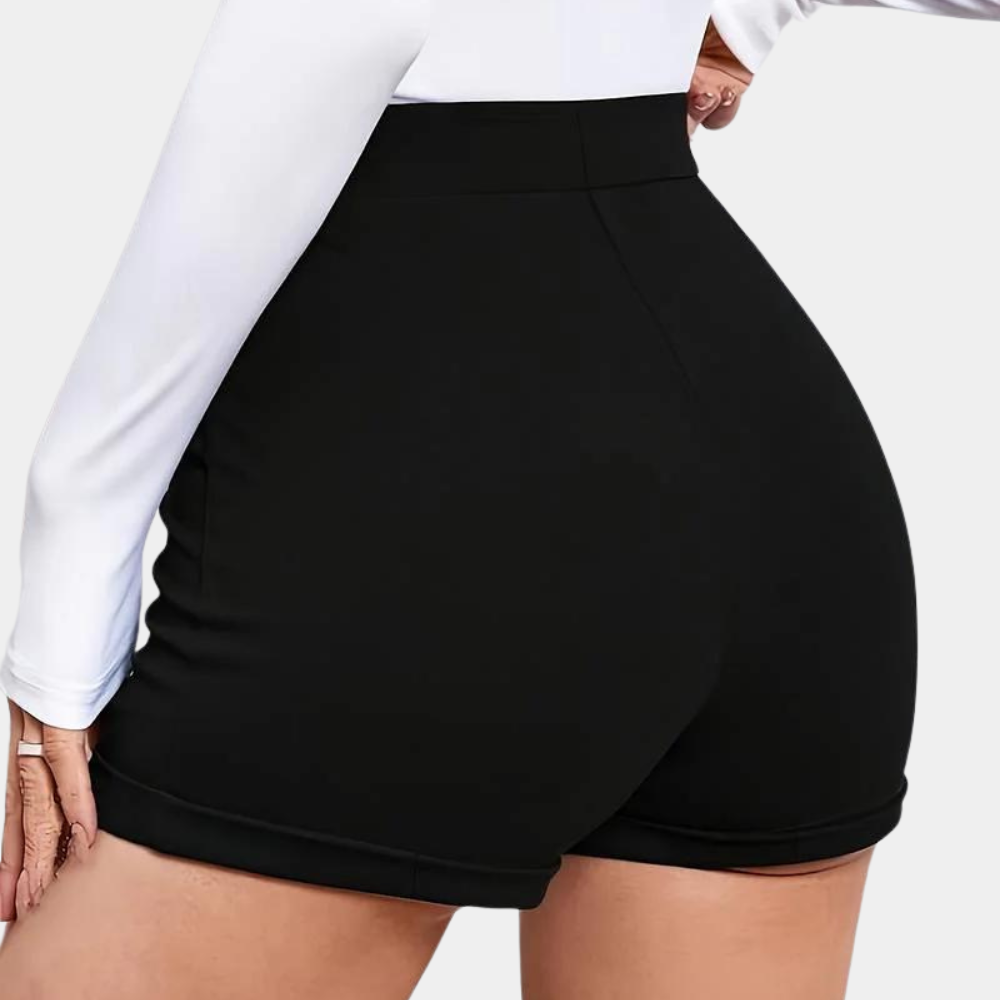 Damen Shorts Slim Fit Freizeit Sommer Elegant
