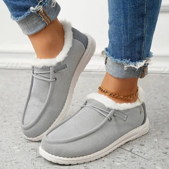Damen Schlupfschuhe Winter Warm Casual Komfort