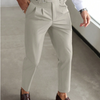 Herren Businesshose Slim Fit Casual mit Seitentaschen