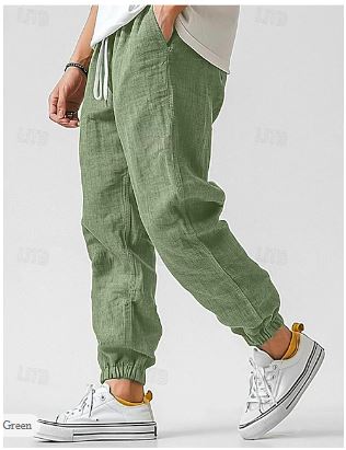 Hochtaillierte Cargo-Hosen für Herren aus atmungsaktivem Material