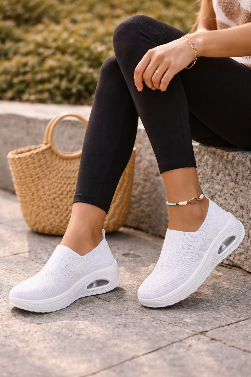 Damen Slipper Sneaker Slip-On Freizeit Komfort