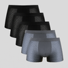 Mesh-Boxershorts Herren Regular Fit Freizeit 5er-Pack