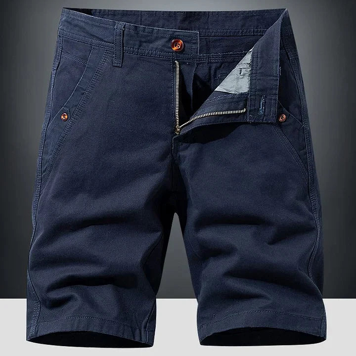 Chino Shorts Herren | Bequeme Kurze Hosen mit Knopf- und Reißverschluss | Atmungsaktive Sommerkleidung für Komfort 3