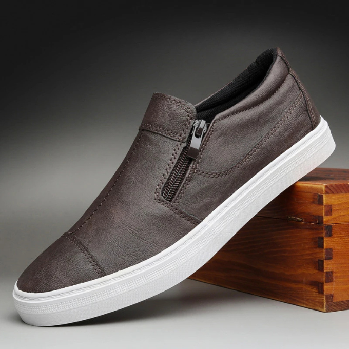 Sneaker Damen Regular Fit Freizeit mit Reißverschluss