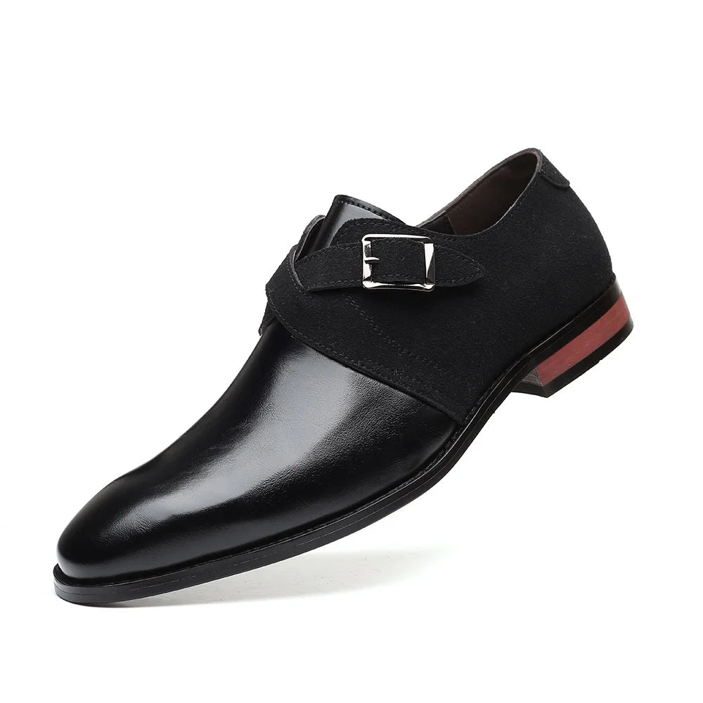 Damen Loafer aus veganem Leder mit Doppelschnallen im eleganten Design 5