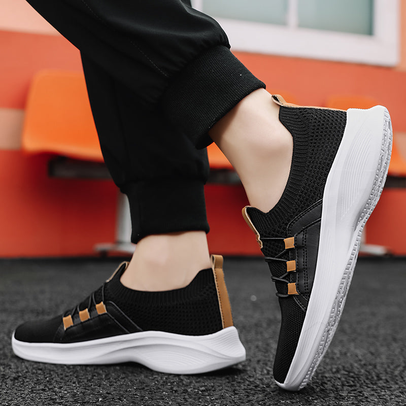 Strick-Sneaker Herren Slip-On Freizeit Leicht