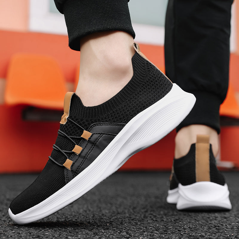 Strick-Sneaker Herren Slip-On Freizeit Leicht