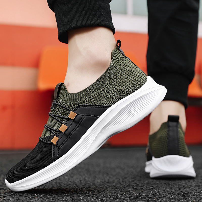 Strick-Sneaker Herren Slip-On Freizeit Leicht