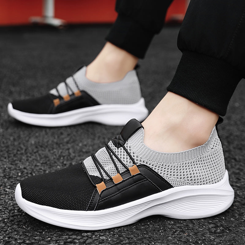 Strick-Sneaker Herren Slip-On Freizeit Leicht