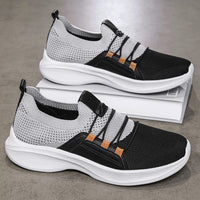 Strick-Sneaker Herren Slip-On Freizeit Leicht