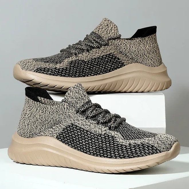 Herren Mesh Sneaker Slim Fit Freizeit Atmungsaktiv