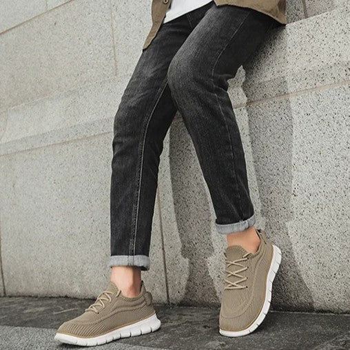 Sneaker Herren Leicht Komfort Freizeit Atmungsaktiv