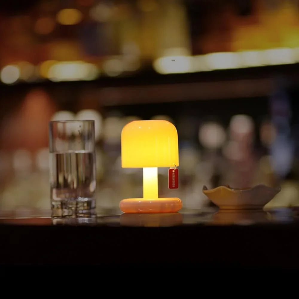 Kabellampe Warmlicht Ambiente LED USB Wiederaufladbar Raumdeko