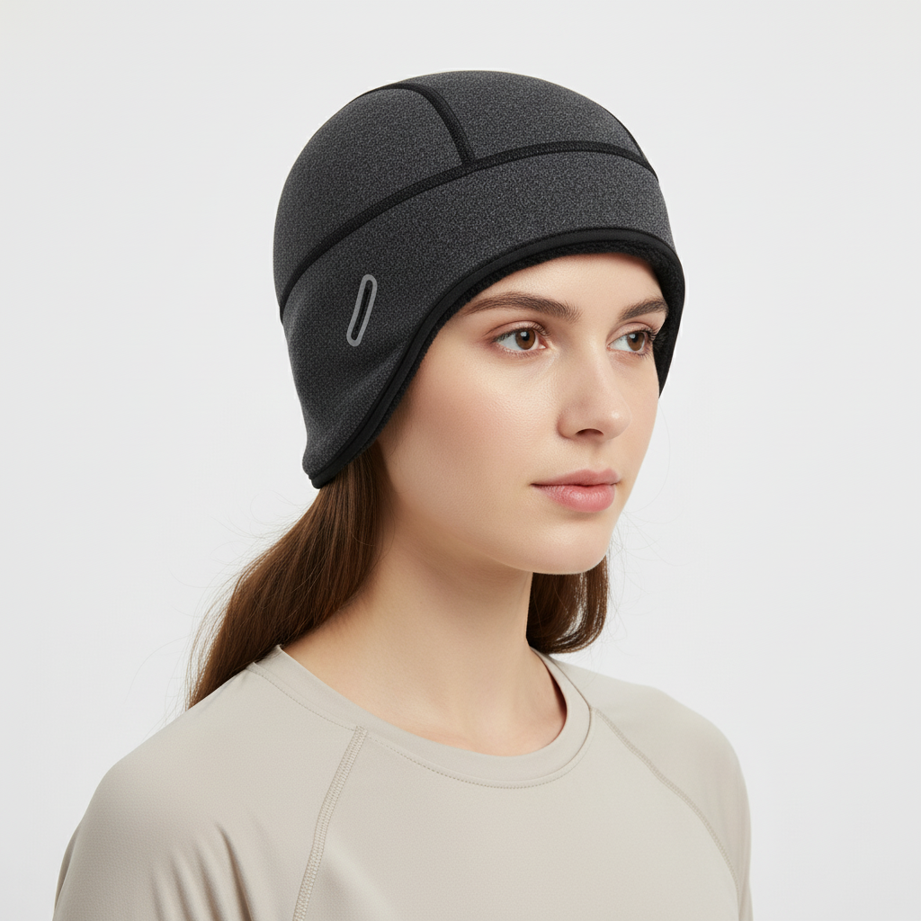 Wintermütze Damen Herren Unisex Elastisch Thermofutter Helmkompatibel