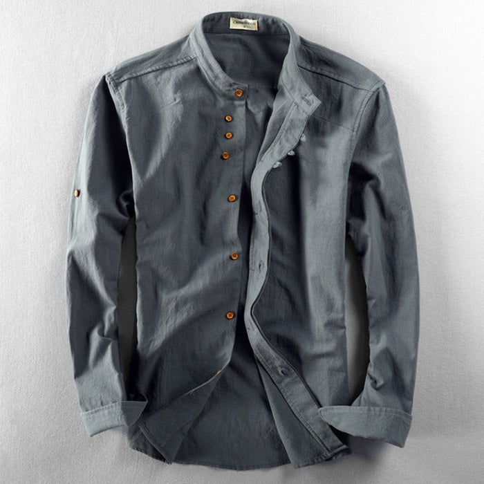 Elegante Hemdenkollektion | Leinenhemd Herren mit Atmungsaktivem Design | Stilvoller Komfort für Jeden Anlass 1