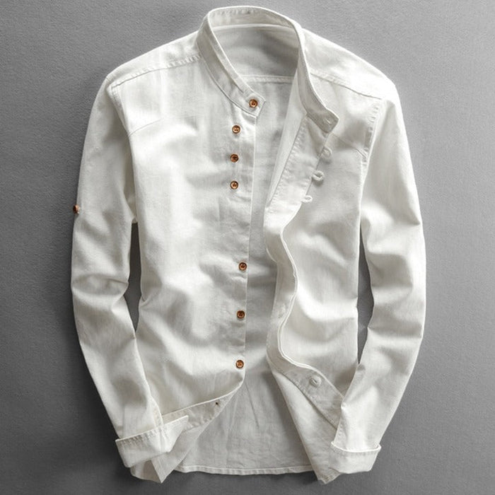 Elegante Hemdenkollektion | Leinenhemd Herren mit Atmungsaktivem Design | Stilvoller Komfort für Jeden Anlass 2