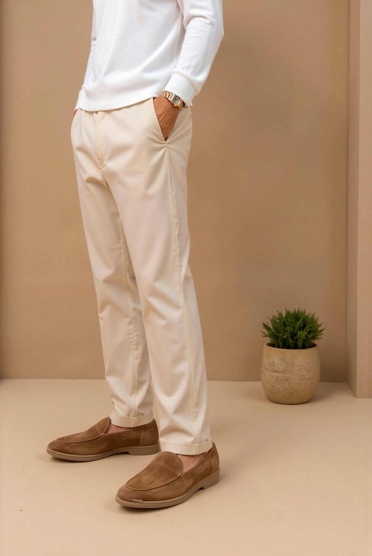 Elegante Loafer Damen | Hochwertige Wildleder-Optik mit Gepolsterter Innensohle | Bequeme Schuhe für Stil und Komfort 3