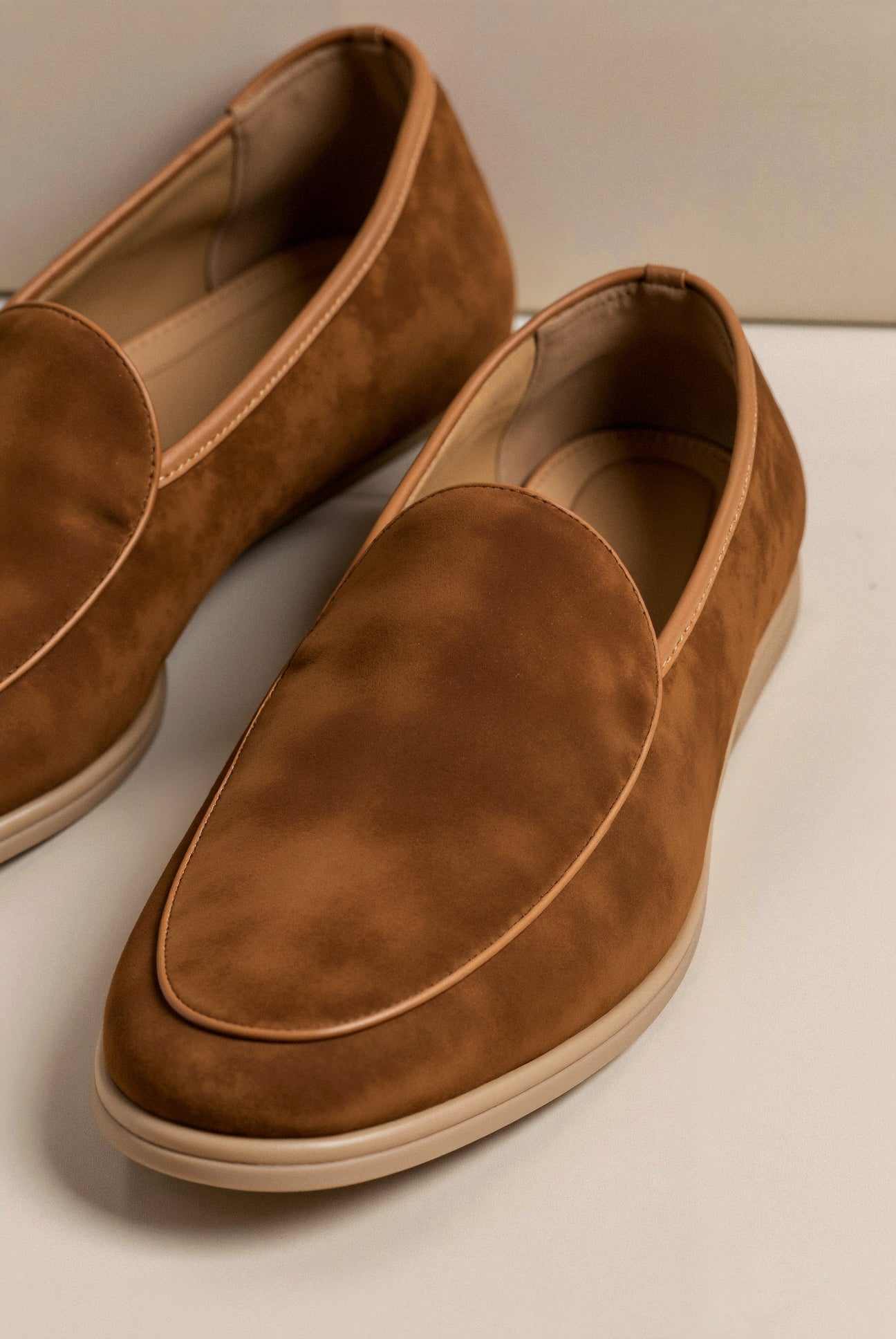 Elegante Loafer Damen | Hochwertige Wildleder-Optik mit Gepolsterter Innensohle | Bequeme Schuhe für Stil und Komfort 5