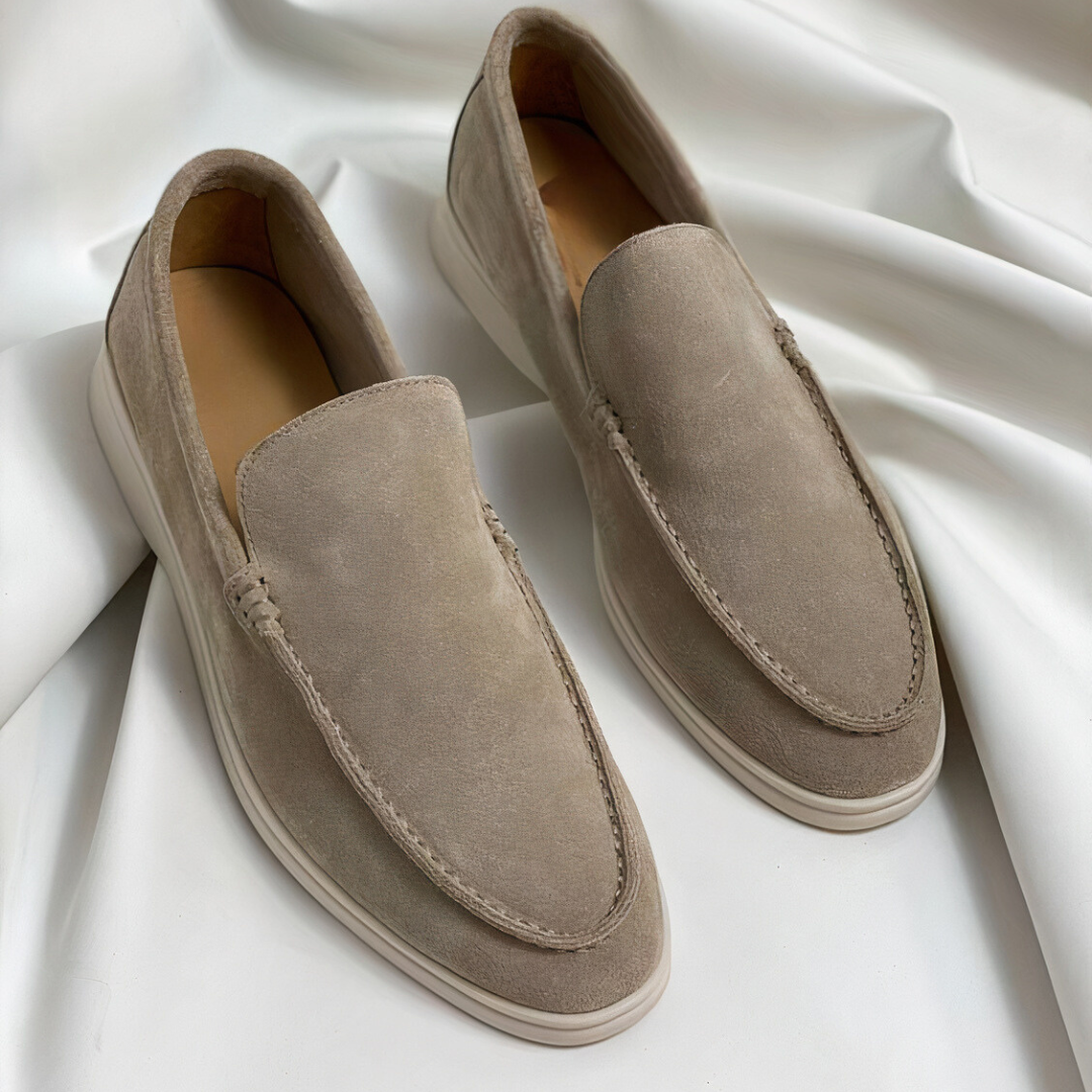 Elegante Loafer Damen | Premium-Leder Slipper mit Nostalgischem Design | Bequeme Schuhe für Stil und Komfort 0
