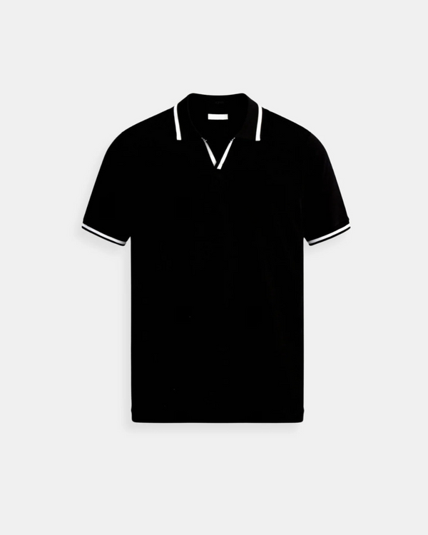 Herren Poloshirt Kurzarm Stretch Baumwolle