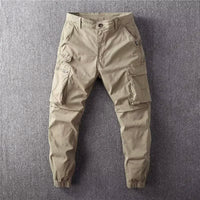 Cargo-Jogginghosen für Herren mit schmalem Schnitt und elastischen Bündchen
