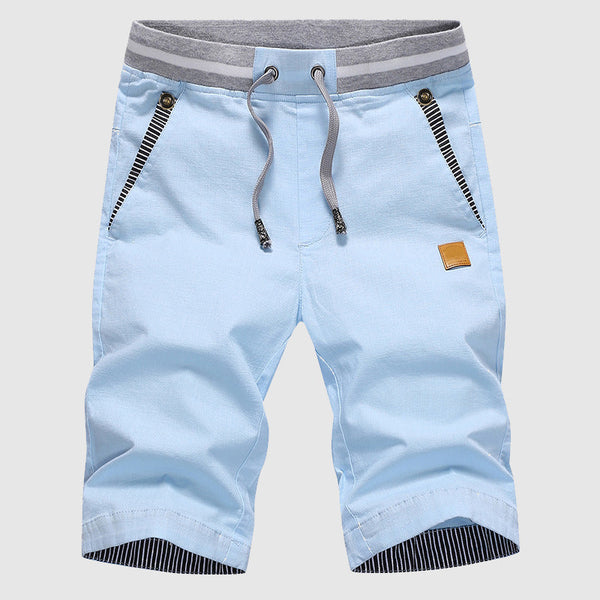 Herren Shorts für den Sommer mit elastischem Bund und Seitentaschen