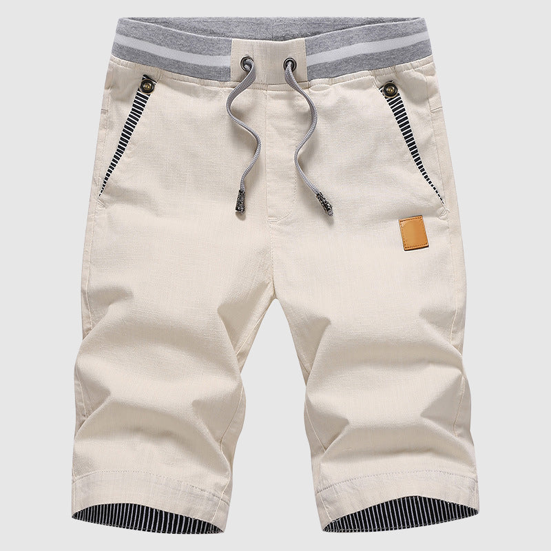 Herren Shorts für den Sommer mit elastischem Bund und Seitentaschen