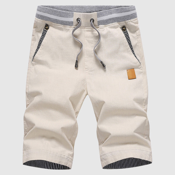 Herren Shorts für den Sommer mit elastischem Bund und Seitentaschen