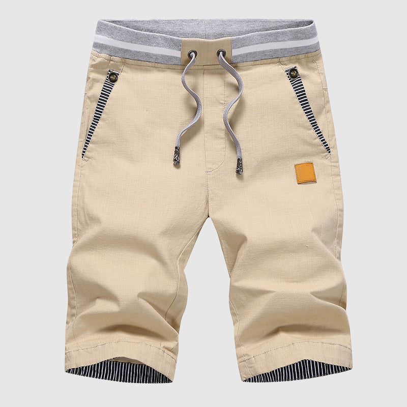 Herren Shorts für den Sommer mit elastischem Bund und Seitentaschen