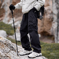 Fleecegefütterte Wanderhose Herren Relaxed Fit Freizeit