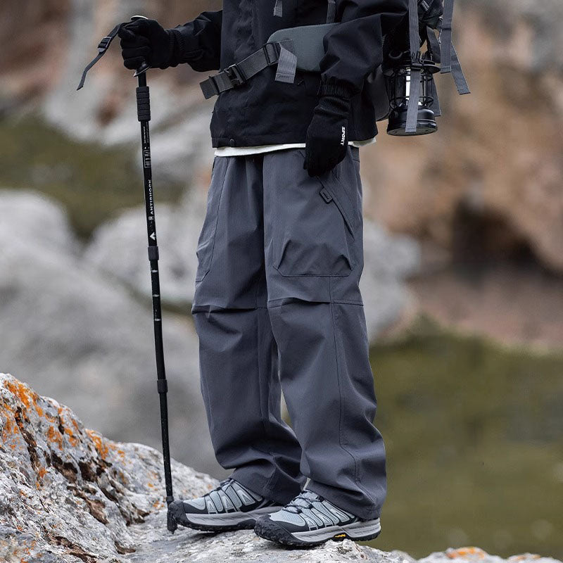 Fleecegefütterte Wanderhose Herren Relaxed Fit Freizeit