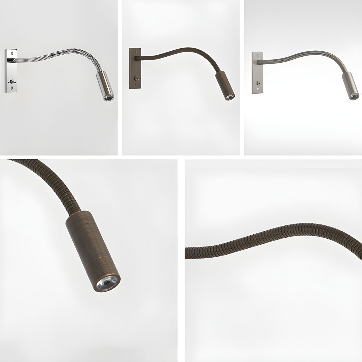 Wandlampe LED Flexibel Modern für Wohnzimmer & Schlafzimmer