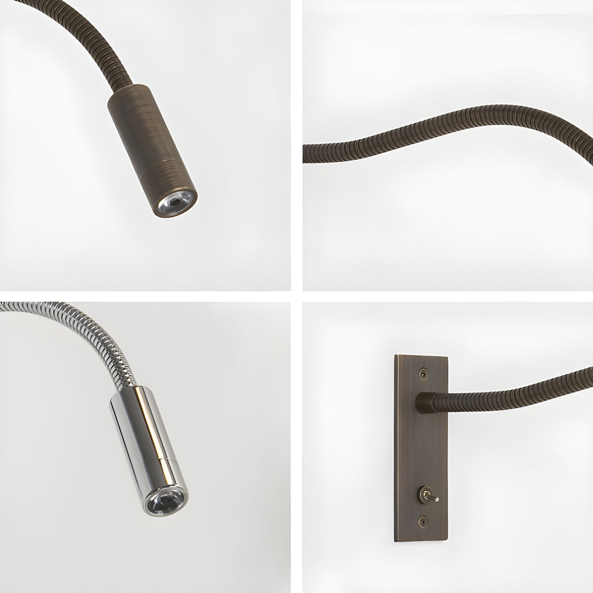 Wandlampe LED Flexibel Modern für Wohnzimmer & Schlafzimmer