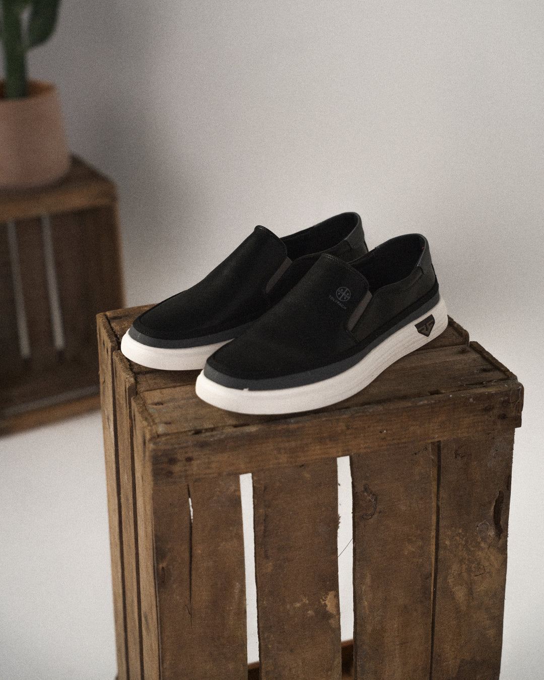 Slip-On Herren Regular Fit Freizeit Komfortschuh
