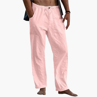 Freizeithose für Herren | Bequeme Relaxed-Fit-Hose mit Elastischem Bund | Vielseitig für Lässigen Komfort